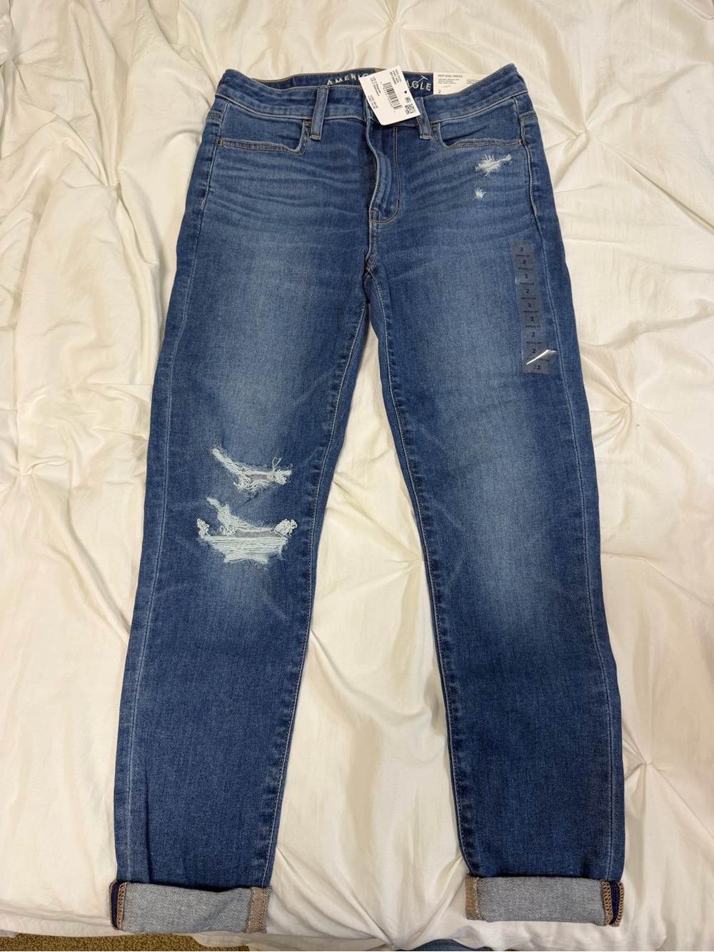 American Eagle High Rise Jegging Crop Jeans
